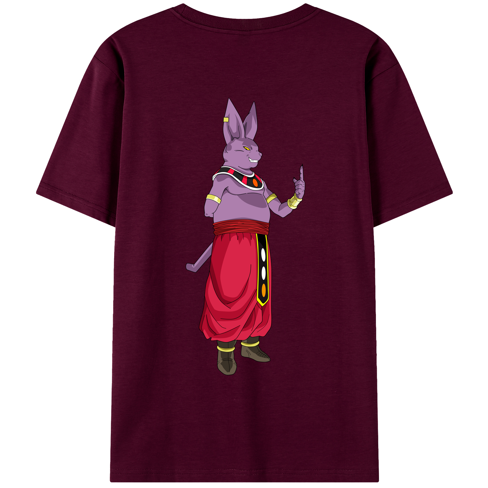 （画像用） ドラゴンボール シャンパ DRAGON BALL Champa レディース半袖Tシャツ(バックプリント)